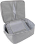 Fireproof File Storage Box, Portable Document Box with Side Handles, Easy to Assemble, Heat Insulated Zipper