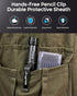 5 Pack CP3000 Set 59 Nicpro Carpenter Pencils with Sharpener, Mechanical Pencil with Refills, Heavy Duty Working Tools
