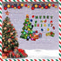 Christmas Bulletin Board Set, Merry and Bright Cutouts for Winter Holiday Classroom Wall Decorations