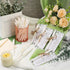 Tenceur 150 Sets Bridal Shower Pens, Thank You Cards with Twine, Retractable Ballpoint Pen Wedding Favors, Black Ink