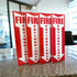 (4 Pack) Fire Extinguisher Signs, 80 mil Thick Plastic for Business Office or Warehouse