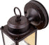 Designers Fountain 1161-RP Porch Outdoor Wall Lantern Sconce, Rust Patina, 8in H