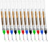 Prasacco 12 Pcs Long Head Deep Hole Multi-Purpose Long Nib Marker Waterproof