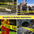 1 3 Inch 1000FT SWRT Roll Premium Yellow Caution Tape, x Bright Hazard Tape with Bold Black Text for Danger