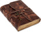Leather Journal, 8x6 inch, Lined Deckle Edge Paper, Handmade Writing Notebook, Vintage Key, for Men & Women