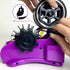 Heat Tape Dispenser Sublimation, Purple Multi-Roll Set, PreCut 1.4'' Pieces for Heat Transfer