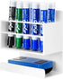 MyGift Wall Mounted Dry Erase Whiteboard Marker Holder Stand with 10 Marker Slots and Eraser Holder