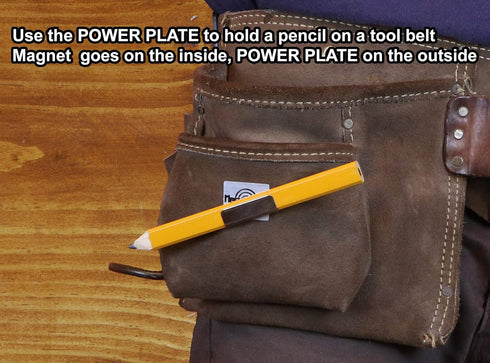 Magnetic Hat Clip Pencil Holder with Strong Magnetic Clip for Standard Pencils and Carpenter Pencils (1)
