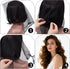 15 19.7 16.5 Inch Black Pcs Hair Stretch Weaving Net, x Deluxe Triple Helix Weaving Mesh, Treated Hair Net Accessories