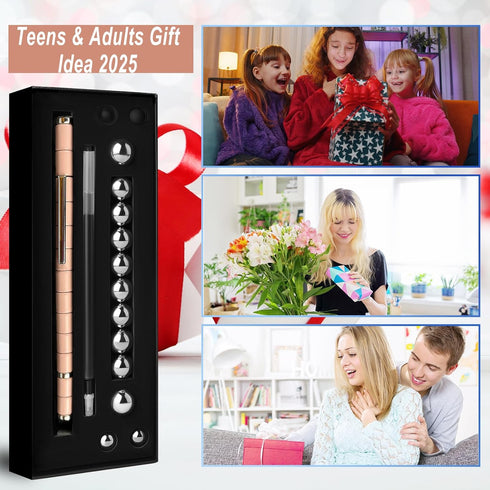 Fidget Gel Pen Teen Girls Gift Ideas - Graduation Gift for Her for High School College Graduates, Cool Birthday Gifts