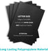 Binditek 100 Pack 250g Grain Texture Paper Binding Presentation Covers, 13 Mil, 90lb, Black, Letter Size