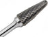SL-4 Tungsten Carbide Burr - Cylinder Shape Double Cut Rotary Burrs File (1/2 Inch, Cutter Length: 1-1/8 Inch)
