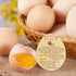LyingMonkey 300 3.3 4 inches pcs Farm Fresh Eggs Handling Instructions Cards, x Custom Egg Carton Stamps Stickers Cheap