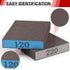 YNZDRWA 8 Pack 60/80/120/220 Sanding Sponge, Washable and Reusable Sanding Blocks for Drywall Wood Metal Furniture