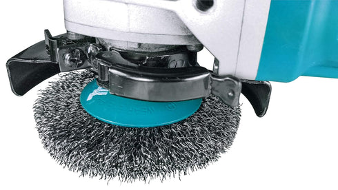 Makita 1 Piece 4.5" Crimped Wire Wheel Brush, Light-Duty Conditioning for Metal, 4-1/2" x 5/8-Inch