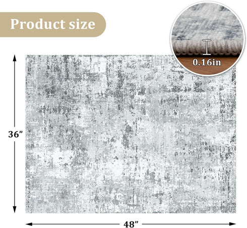 chakme Office Chair Mat for Hardwood Floor, 48"x36" Low Pile Carpet Desk Chair Mat Protector for Rolling Chair