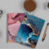 Performore 2 Pack Fashion Binders 1 Inch, 2 Inner Pockets, 5 Full-Size Tab Dividers, 1 Pink & 1 Blue, Aesthetic Binder