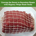 Regency Wraps Roast Sock - Elasticized Twine Tube for Forming Meat, Pack of 2, Perfect for Holidays