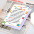 Frvyherz 3rd 5th 6th 1st Back to School Card for Kids Students, First Day of School Card for Daughter Son, Back