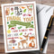 The Card Zoo Woodland Animals Forest Party Thank You Cards