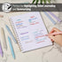 Mr. Pen Aesthetic Highlighters and Gel Pens, 10 Pack, Pastel Colors, No Bleed for Bible Study