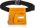 LAUTUS Suede Tool Bag with Adjustable Poly Web Belt - 5 Pockets for Hammer and Tape Measure Holder