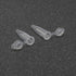 1.5ml Centrifuge Tubes with Snap Cap Bottom Tip, Clear Plastic Test Tube Vials, Pack of 500