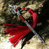 Chinese Metal Bookmarks with Tassel, Vintage Bookmark with Handmade Silky Tassel for Book Lovers