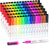Dry Erase Markers, Shuttle Art 90 Bulk Pack, 15 Colors Magnetic Whiteboard Markers for School Office Home