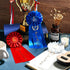 MTLEE Award Ribbons Set, 1st Place Rosette Ribbon, 9 Pieces, Blue, Red, White for Classroom Prizes
