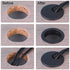 SATINIOR 10 Packs Desk Cable Wire Grommet Cord, PC Computer Desk Plastic Grommet, Tidy Cable Hole Cover Organizers (1.5