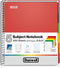 Dunwell 5-Subject College Ruled Notebook, 8.5x11 (Red), 200 Sheets (400 Pages), Spiral with Tabs and Pockets