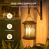 2 Pack WdtPro Solar Lanterns Outdoor Waterproof, Upgraded Bright Hanging Solar Lights for Outside,Solar Powered