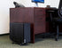 Mount-It! 4.87 8.5 Inch Computer Tower Stand, Adjustable Mobile CPU Stand with Wheels, Heavy-Duty Steel Rolling Cart