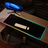 55" 20" 9-Light Cacoy x RGB Gaming Mouse Pad XXL, Large LED Lighting Desk Mat, Mode Keyboard Pad with Non-Slip Rubber
