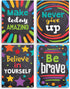 Sproutbrite Classroom Decorations - Motivational Posters for Teachers, Inspirational Bulletin Board and Wall Decor for