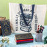 Fulmoon 5 Set Book Lovers Gifts, Includes Book Tote Bag, Notebooks, and Ballpoint Pens for Teacher Appreciation