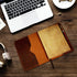 TheAntiq Leather Journal Cover, XL Journal Cover, 7.5in x 9.75in, Genuine Handmade Leather Case for Planners