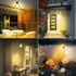 Solar Pendant Lights Outdoor Indoor with Remote, Chicken Coop Lights Solar Powered Shed Light with ON Off Switch,Solar