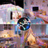 46ft 500 16 LAMPHOME LED Easter String Lights Plug in, Pastel Twinkle Fairy Lights, Modes Waterproof Easter Outdoor