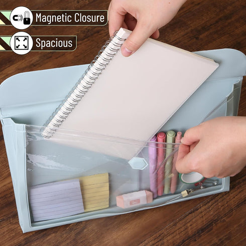 Mr. Pen Document Organizer, Travel Folder for Documents, Office Folders, School Folders, Document Holder for Traveling