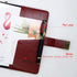 Dragon Leather Journal Notebook, Diary with Combination Lock, Lined/Blank Paper, B6 Writing Journals