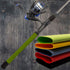 Accering Frosted Pattern Fishing Rod Grip Wrap, Heat Shrink Grip Tubing, Fishing Rod Handle Shrink Wrap (f40mm, L3.28 ft, Fruit Green)