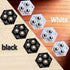 Self-Adhesive Caster Wheels with Stainless Steel Ball Bearings - Set of 8 | 360 Degree Swivel Wheels for Kitchen Appliances, Small Furniture, Storage Boxes, and Trash Bins - (Pack of 8)