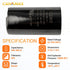 Canamax 340-408 MFD uf 50/60Hz 220-250 VAC Round Start Capacitor for Single-Phase Electric Motors