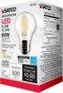 Satco 21221-5.5G16.5/LED/CL/930/120V/E26 G16 Globe LED Light Bulb