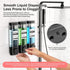 3-Chamber Wall Mounted Shampoo and Conditioner Dispenser - 300ML Each, Easy Refill, No Drip for Bathroom