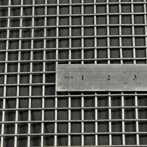 FengYoo 24"x16"-1/2" 14Ga Stainless Steel Hardware Cloth Heavy Welded Wire Fence Chicken Wire Fencing Metal Screen