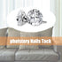 100 Pieces Upholstery Nails Tacks, Decorative Push Pins, Fancy Diamond Crystal Thumb Tacks for Furniture