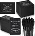 Seajan 150 Pcs Bulk Inspirational Gifts Including 50 Pcs Makeup Bag, 50 Pcs Motivational Notepad, 50 Pcs Pen (Black)